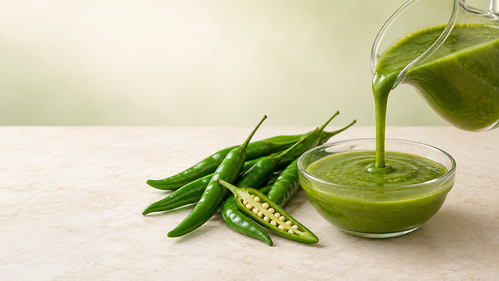 Green Chilli Puree