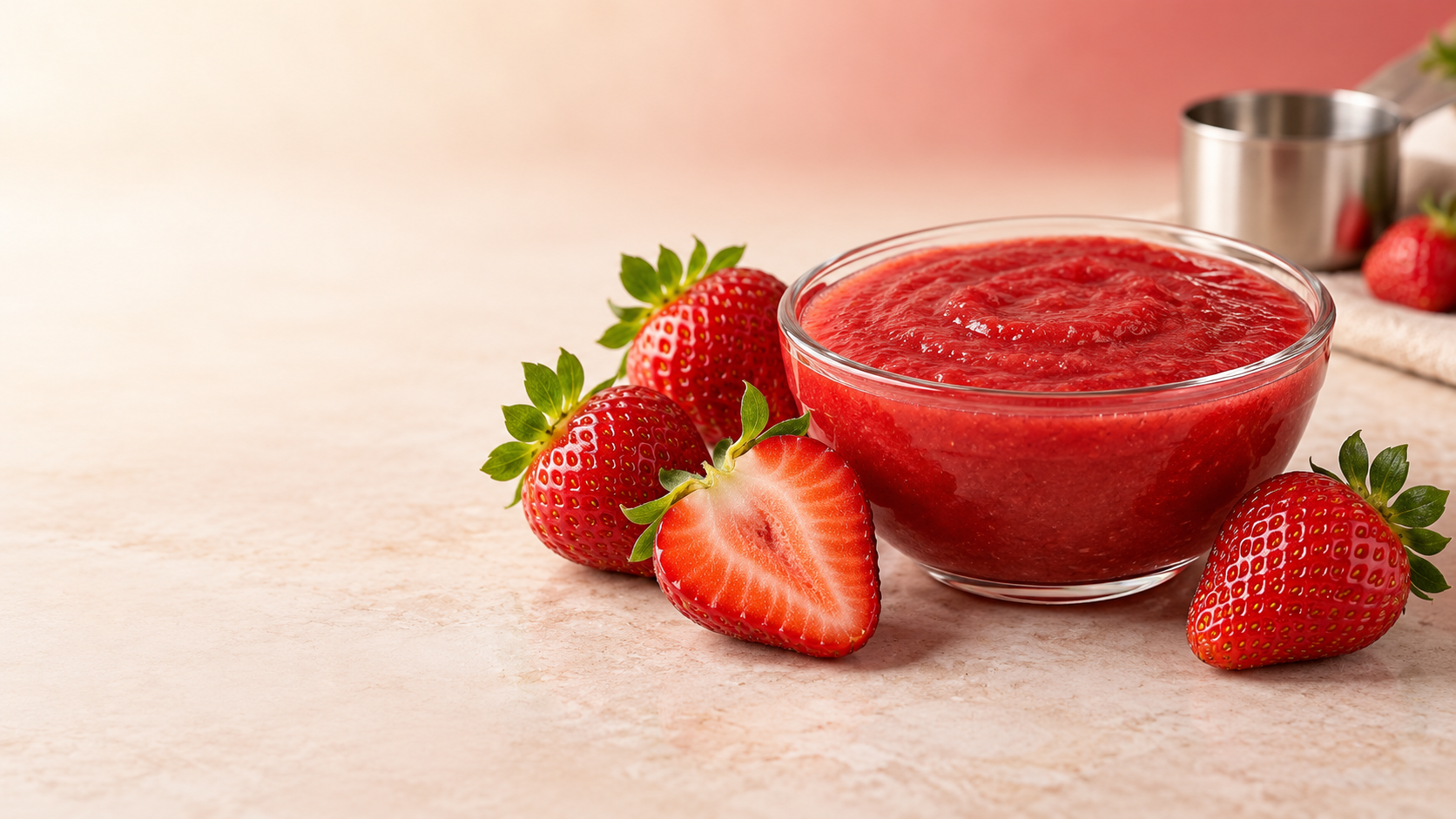Sulphited Strawberry Pulp